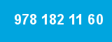 978 182 11 60